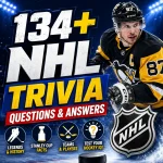 NHL trivia questions and answers