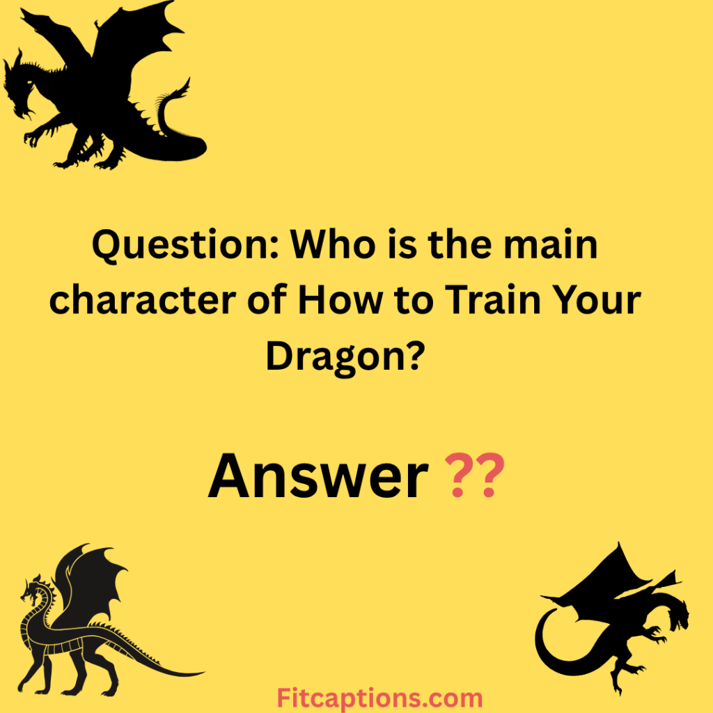 " How to Train Your Dragon Trivia Questions and Answers "