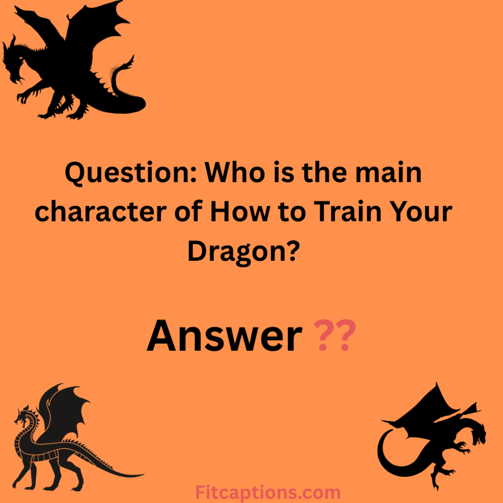 " How to Train Your Dragon Trivia Questions and Answers "