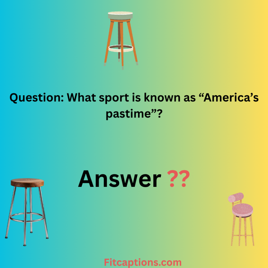 "Barstool Trivia Questions and Answers"
