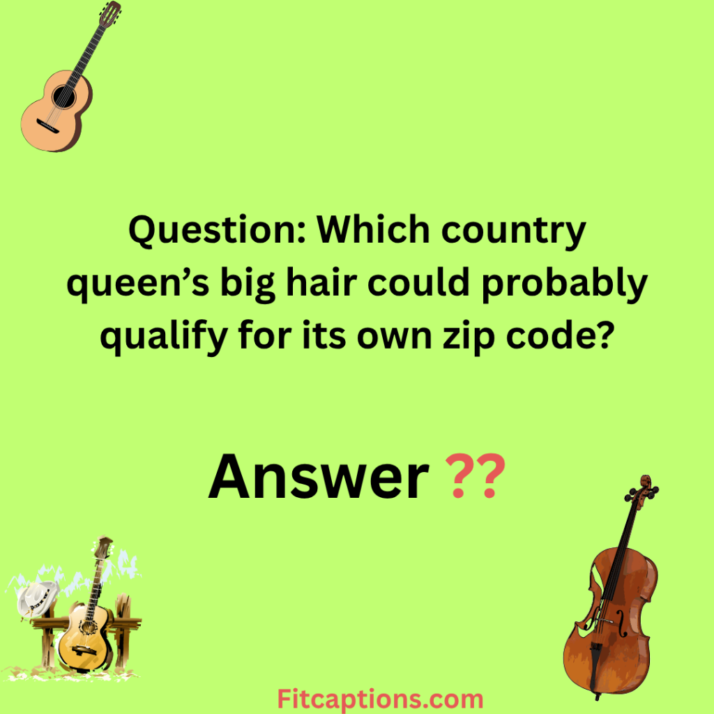 "Country Music Trivia Questions and Answers"