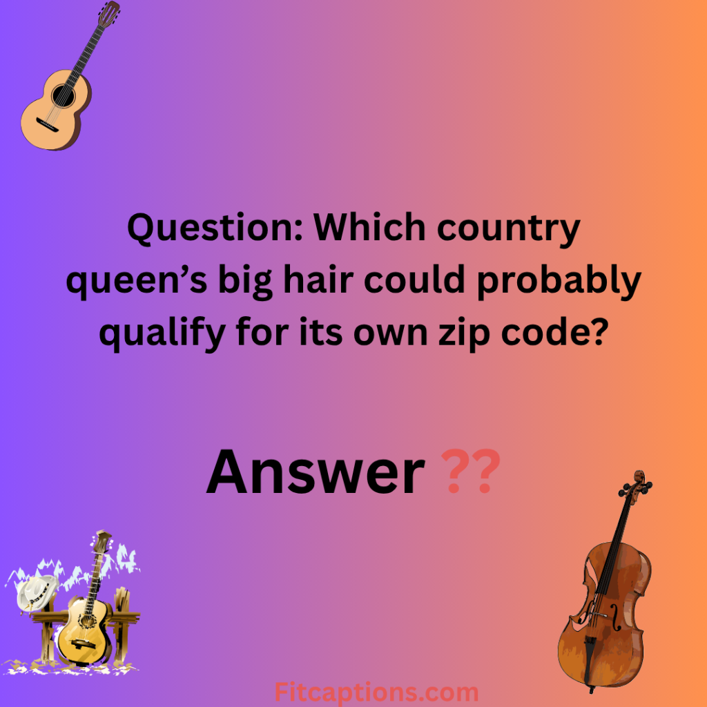 "Country Music Trivia Questions and Answers"