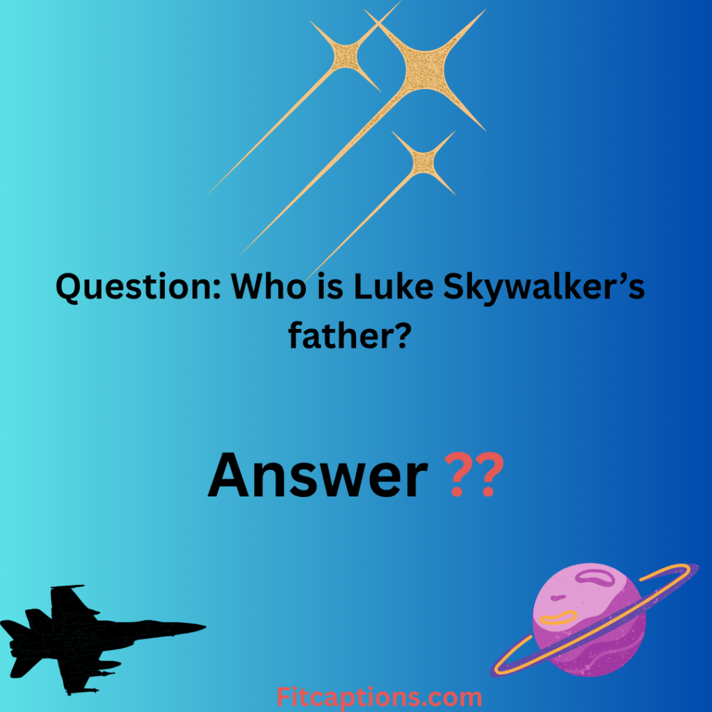 "Star Wars Trivia Question and Answers"