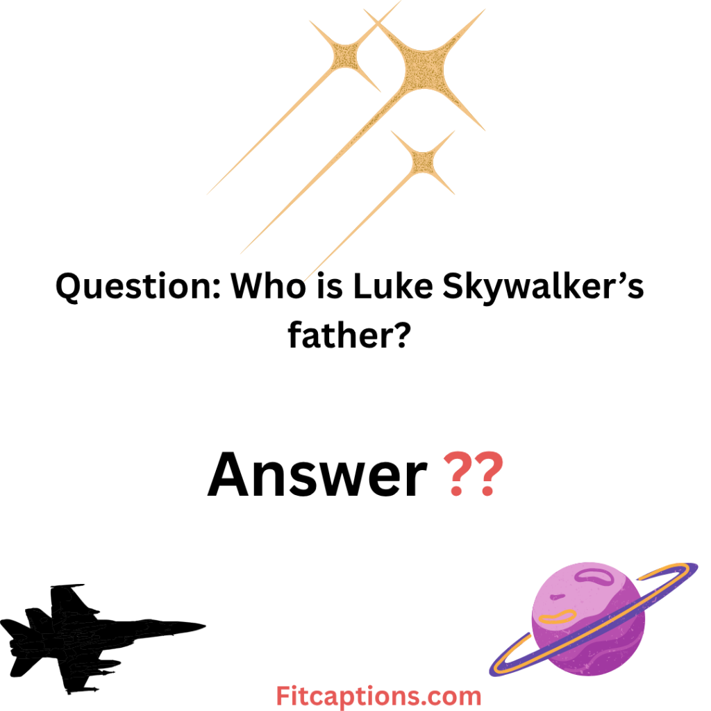 "Star Wars Trivia Question and Answers"