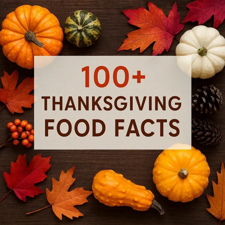 "Thanksgiving Food Facts"