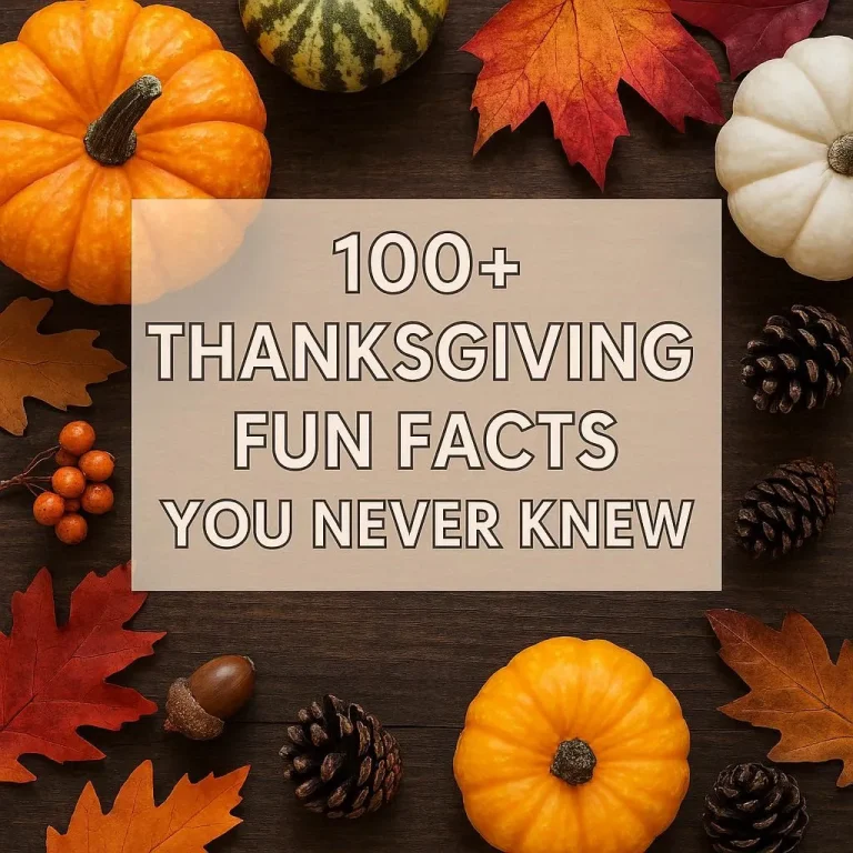 "Thanksgiving Fun Facts"