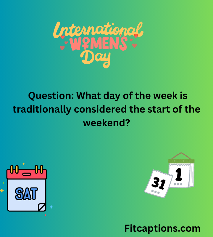 "Day Trivia Questions and Answers"