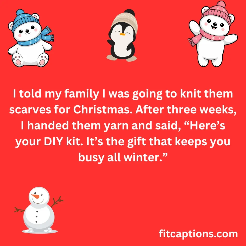 "Winter Dad Jokes"