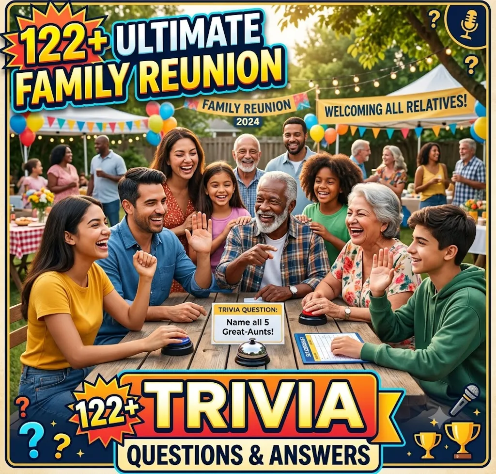 Family Reunion Trivia Questions and Answers
