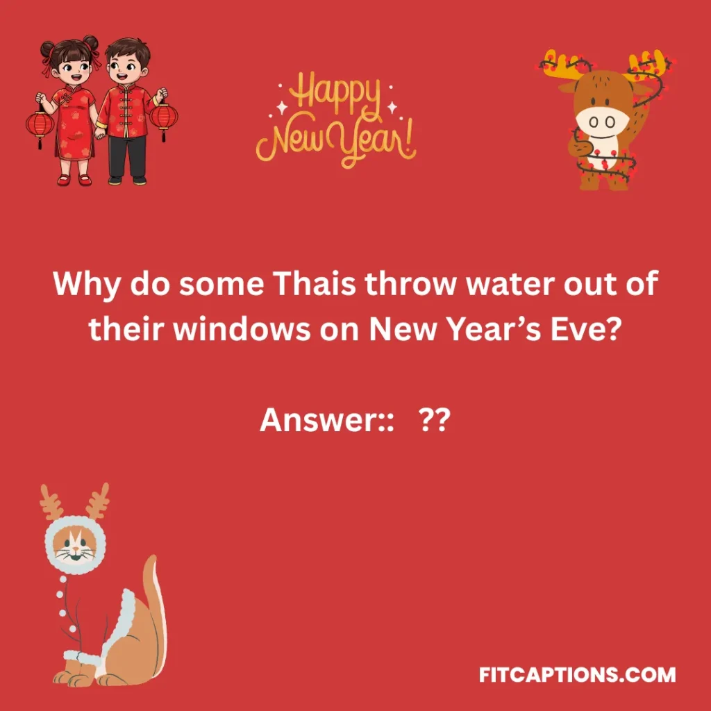 "Hard New Year Around the World Trivia Question and Answers"