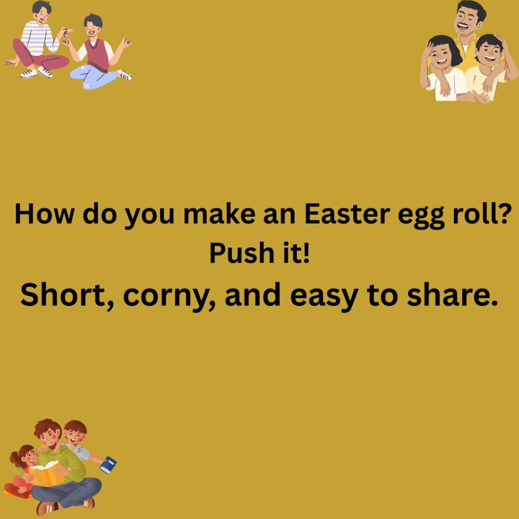 132+ Hoppy Easter Dad Jokes for the Whole Family (2026) I asked Santa why he loves his job so much. He said Honestly I just love the sleigh ride. Someone has to keep the holiday spirit flying high 25
