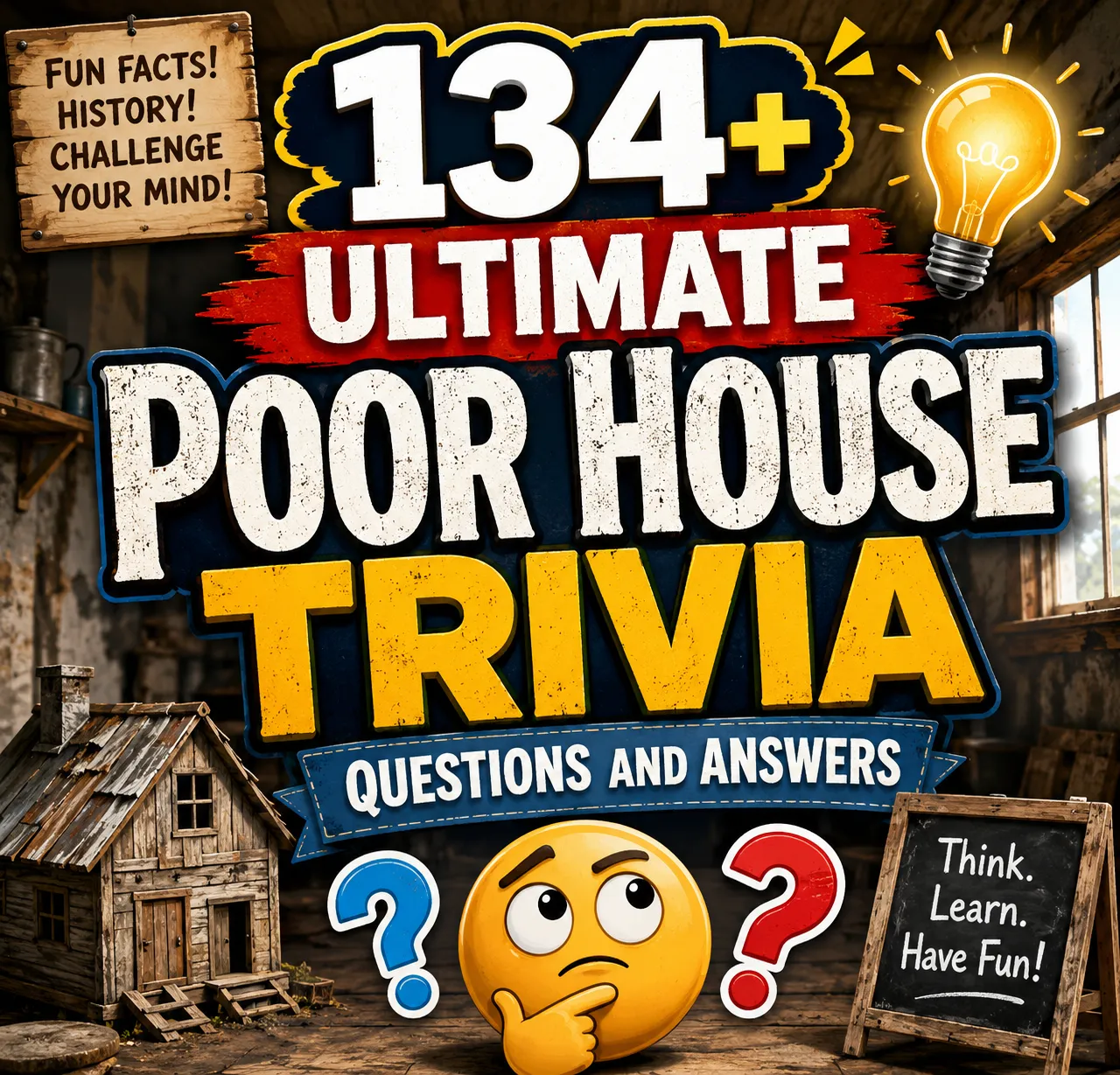 Poor House Trivia Questions and Answers