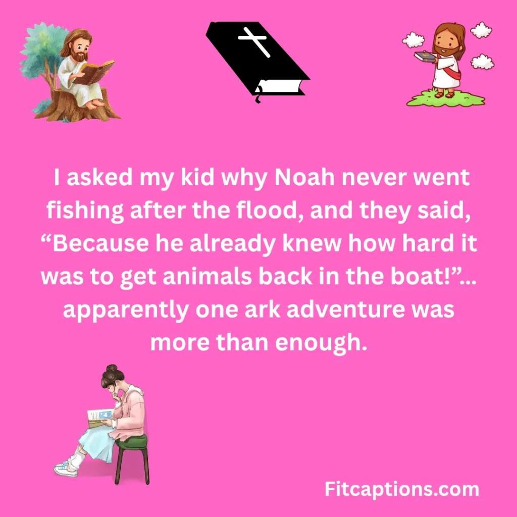 "Bible Dad Jokes"