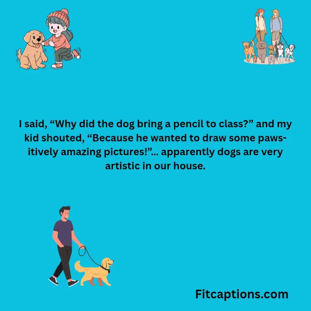 "Dad Jokes About Dogs"