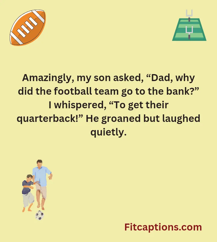 "Football Dad Jokes"