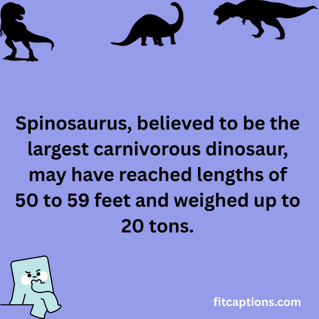 "Dinosaur Facts"