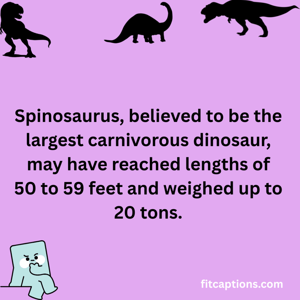 "Dinosaur Facts"