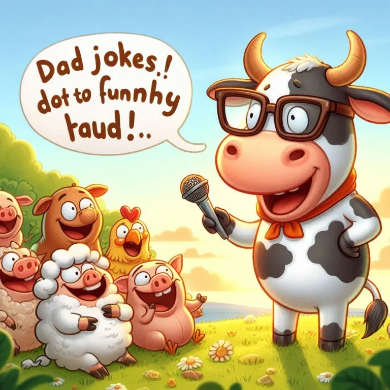 Cow Dad Jokes