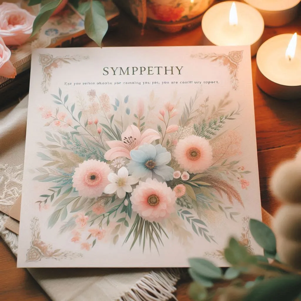 "Sympathy Card Messages"