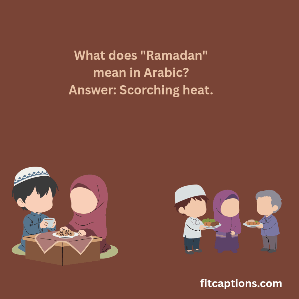 "Ramadan Trivia Questions and Answers"