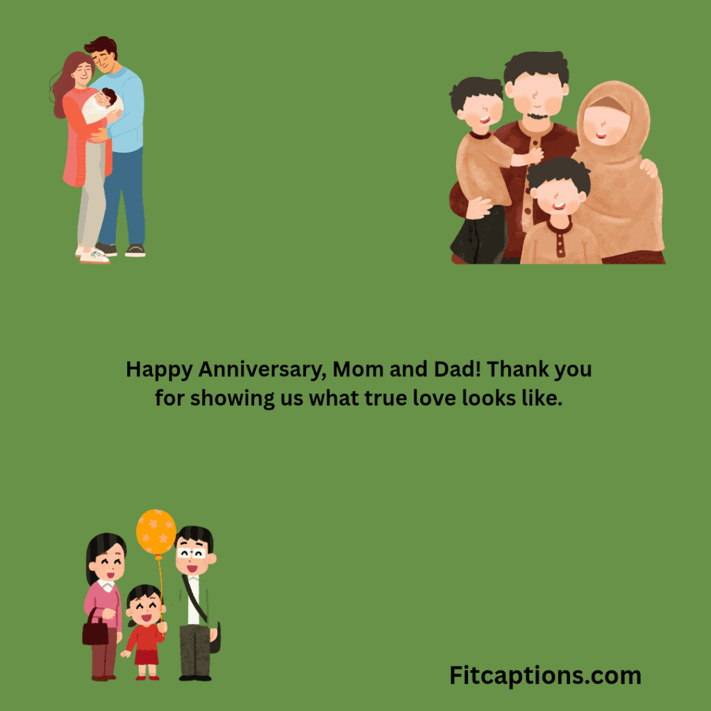 "Happy Anniversary Messages for Parents"