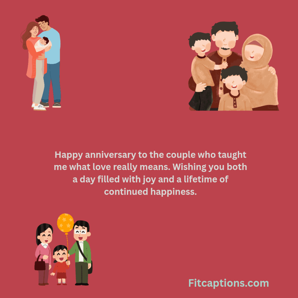 "Happy Anniversary Messages for Parents"