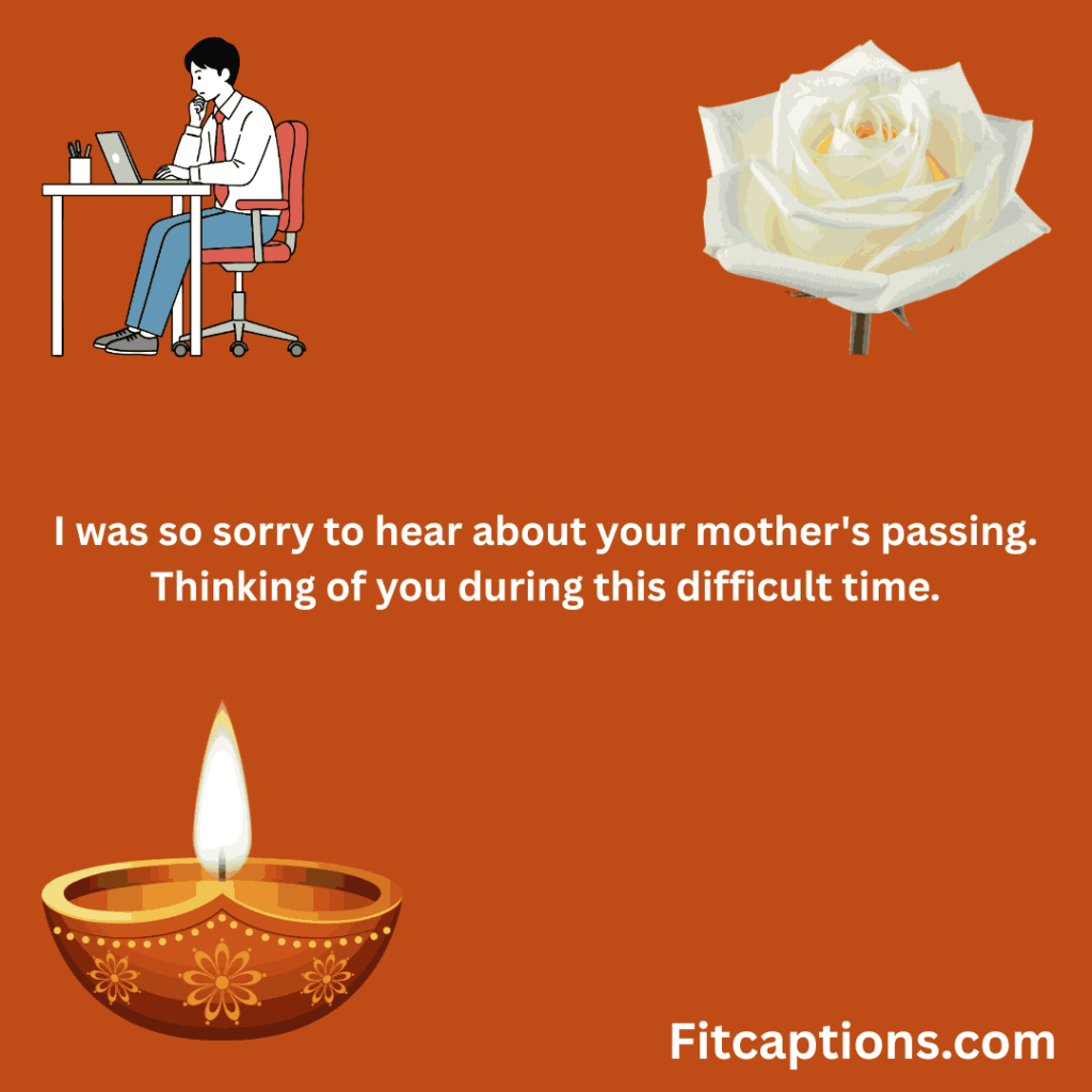 ""Condolence Messages to Coworker""