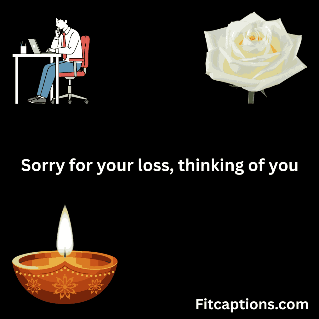 "Condolence Messages to Coworker"