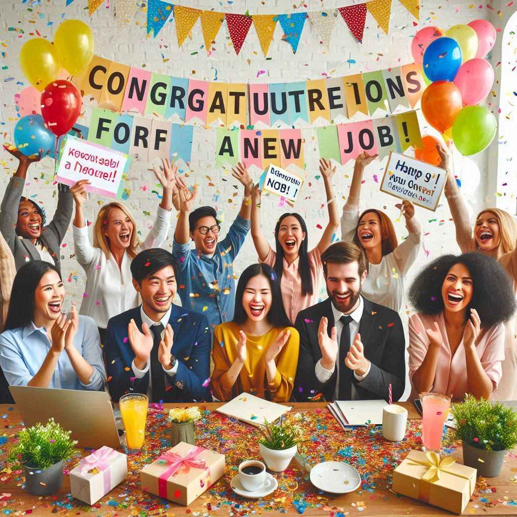 "Congratulations Massages For New Job"