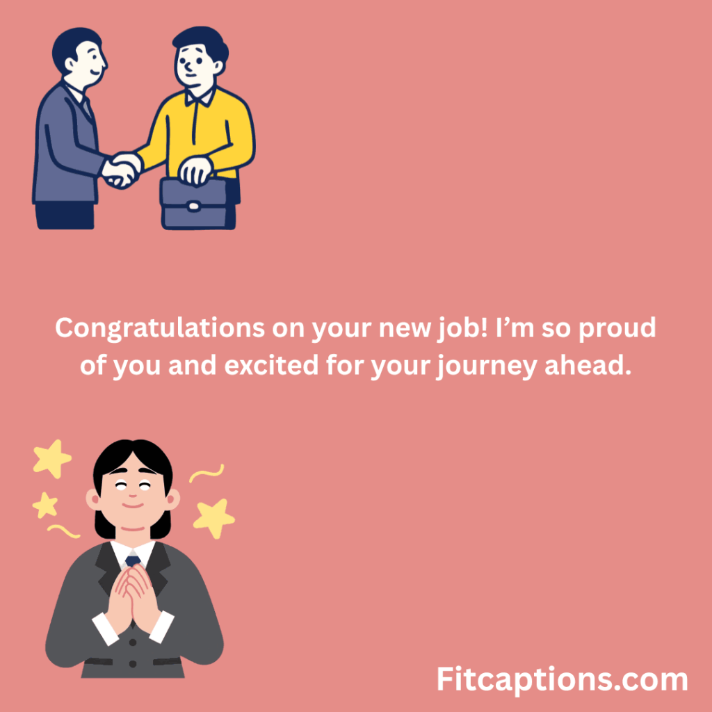 "Congratulations Massages For New Job"