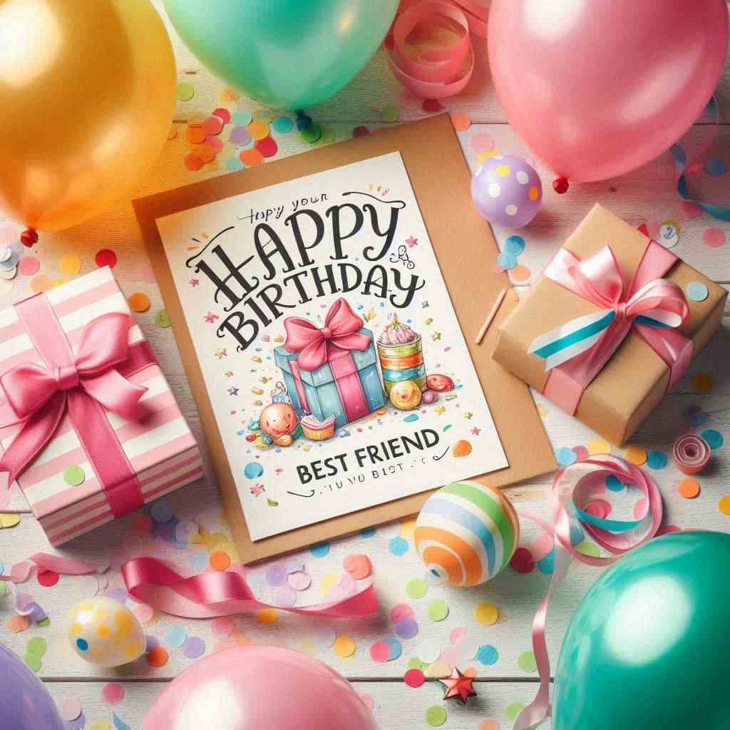 "Happy Birthday Messages for Best Friend"