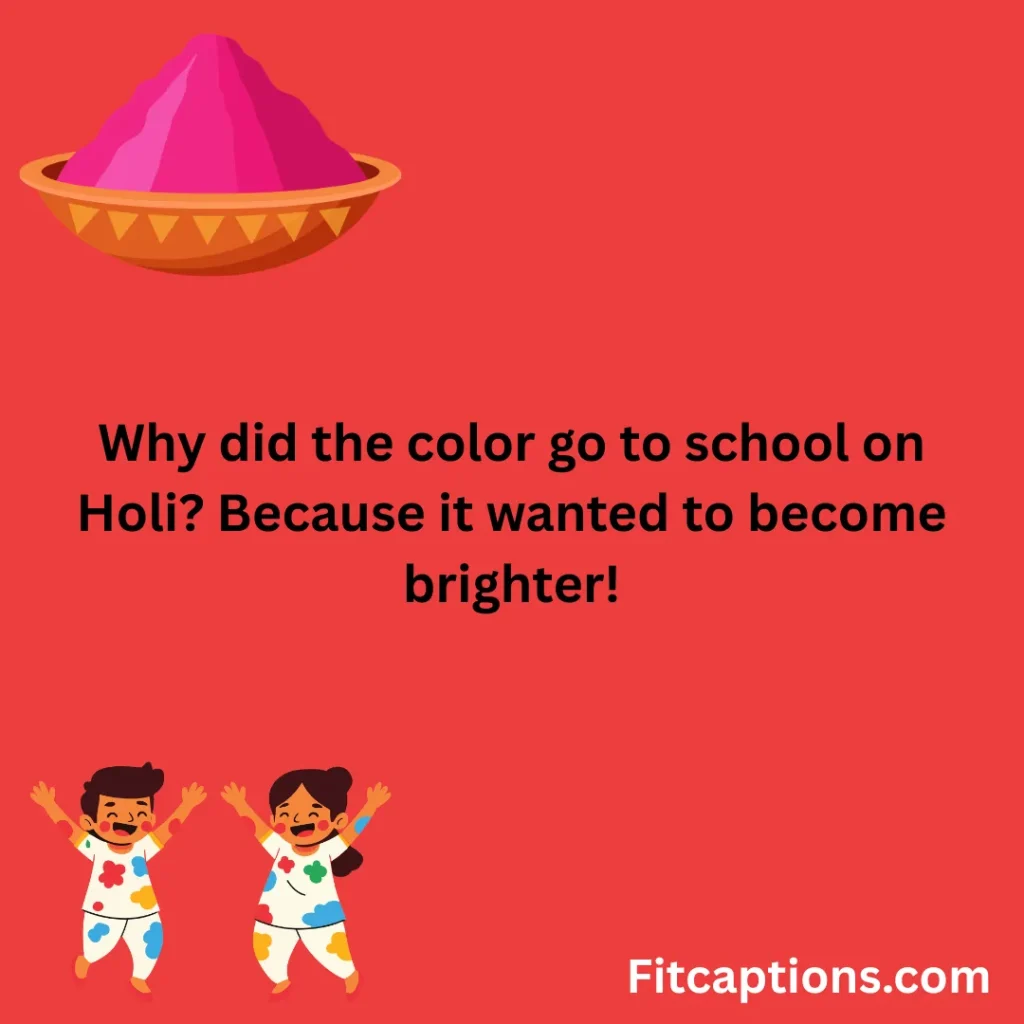 139+ Colorful Holi Jokes to Spread Smiles This Festive Season (2026) "Colorful Holi Jokes"