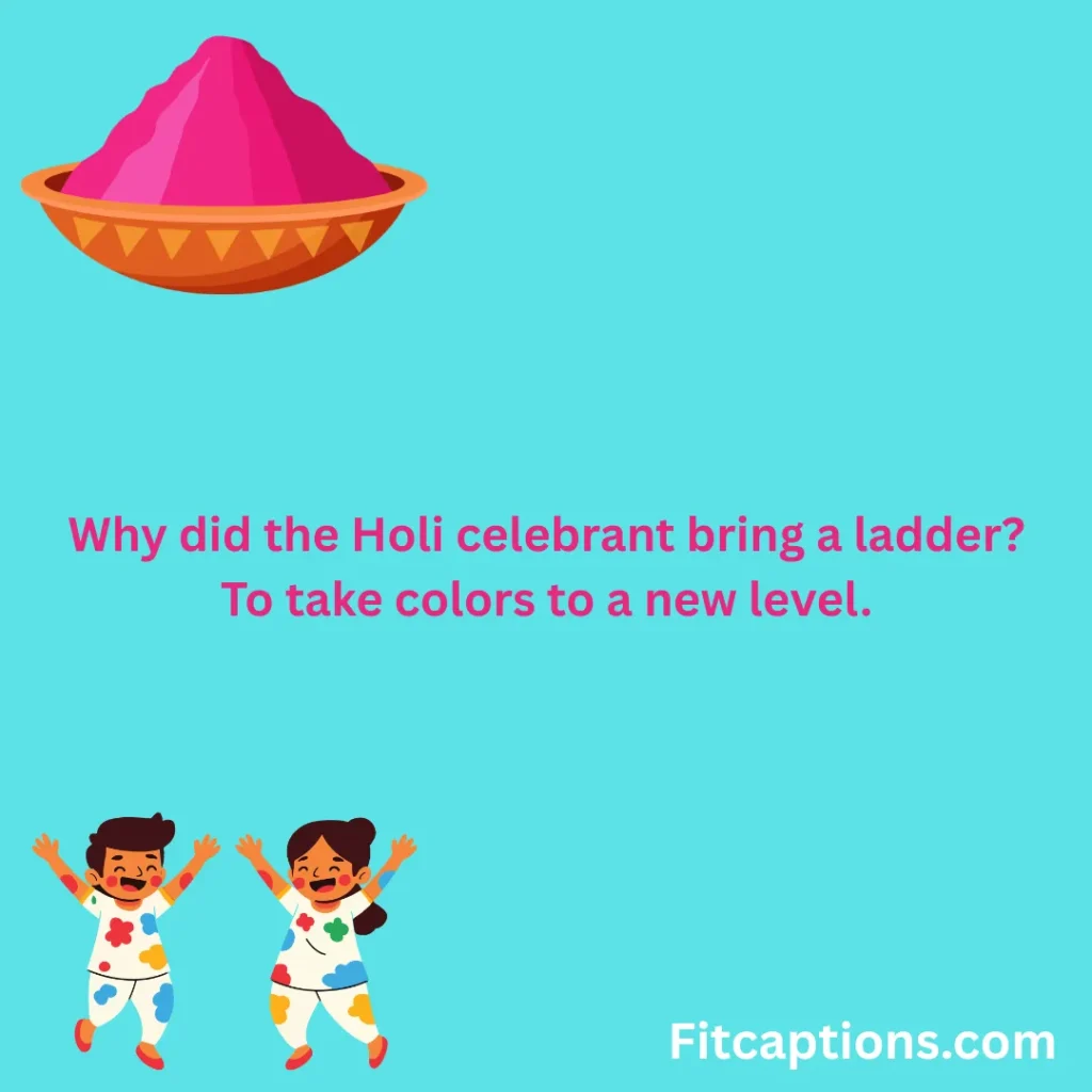 139+ Colorful Holi Jokes to Spread Smiles This Festive Season (2026) "Colorful Holi Jokes"