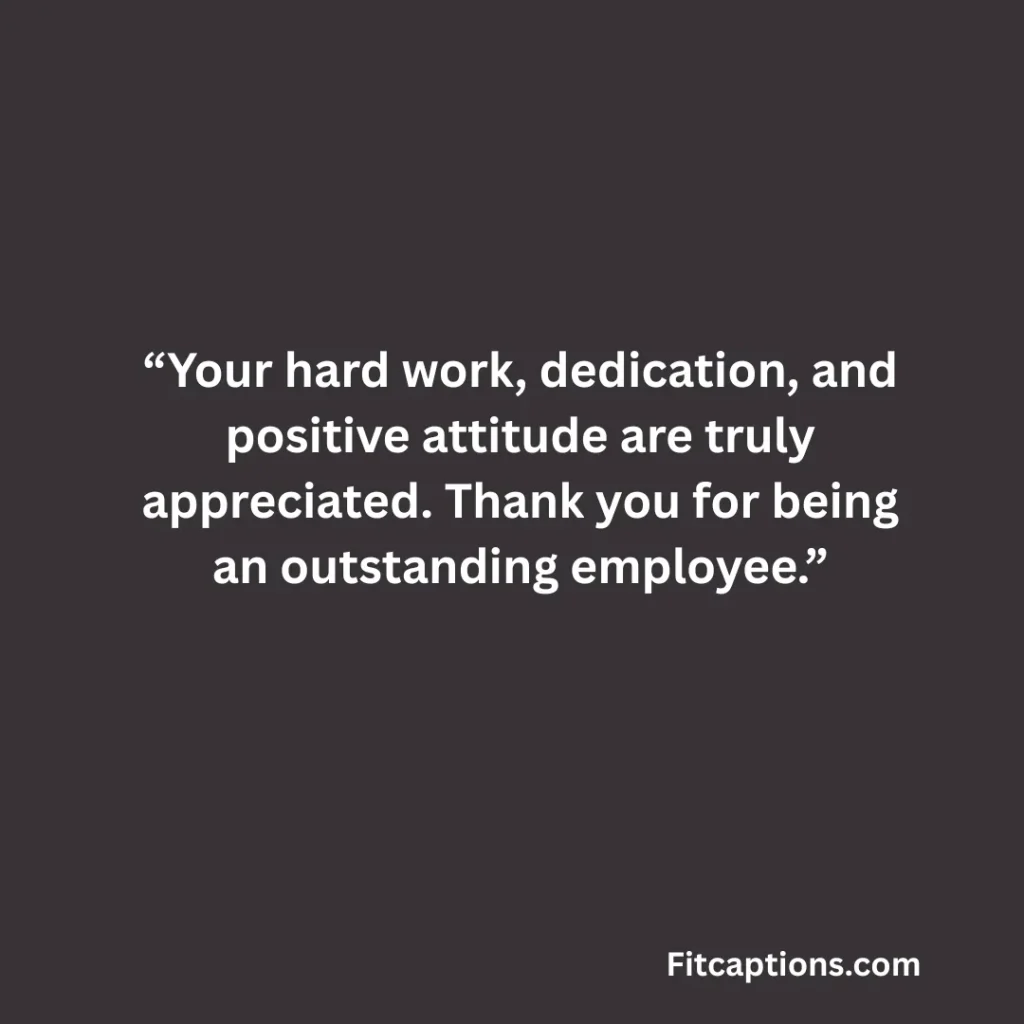 "Inspirational Thank You Messages for Employees"
