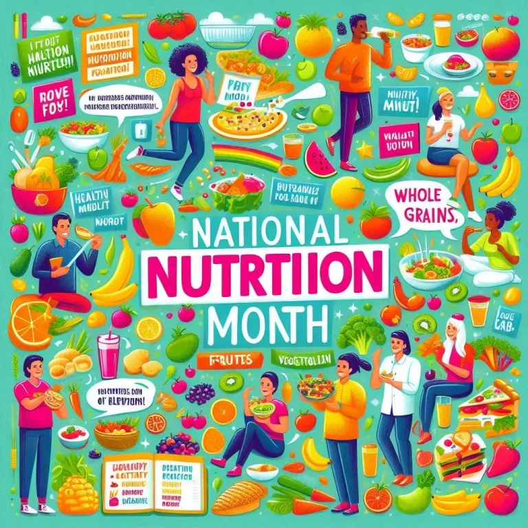 "National Nutrition Month Fun Facts"