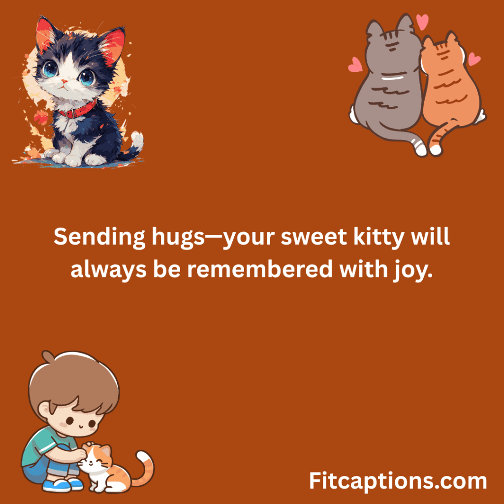 "Pet Sympathy Messages For Cat Owners"