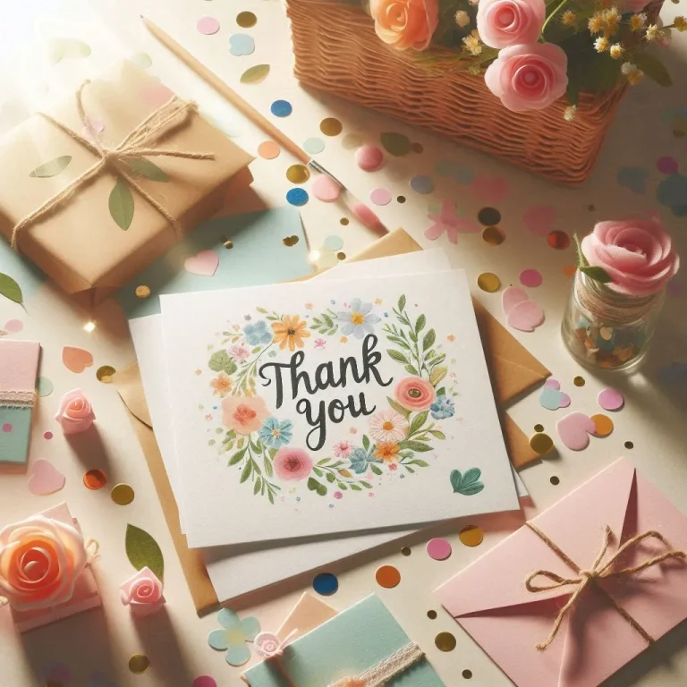 "Thank You Messages"