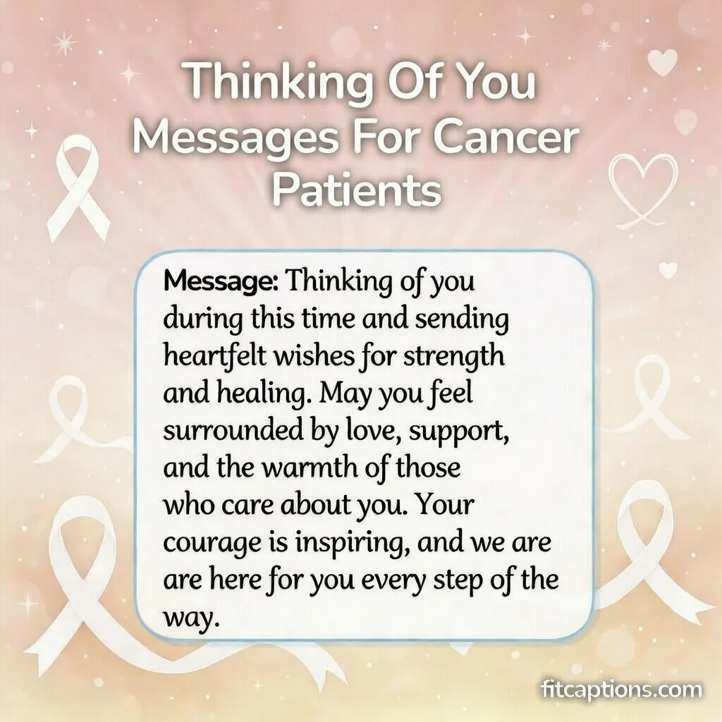 "Thinking Of You Massages For Cancer Patients"