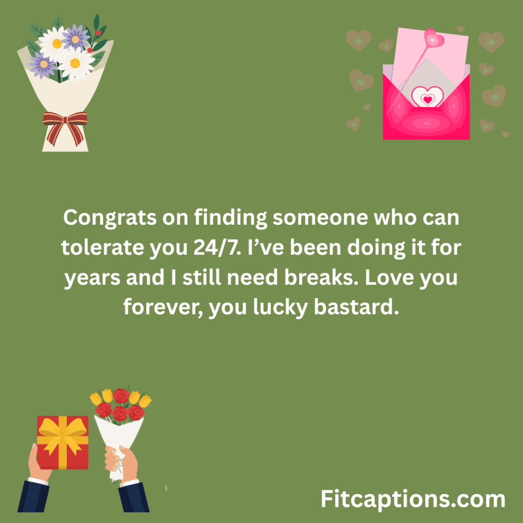 "Wedding Card Messages For Best Friend "