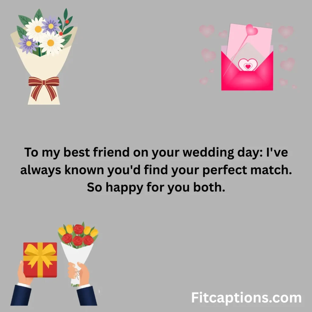 "Wedding Card Messages For Best Friend "