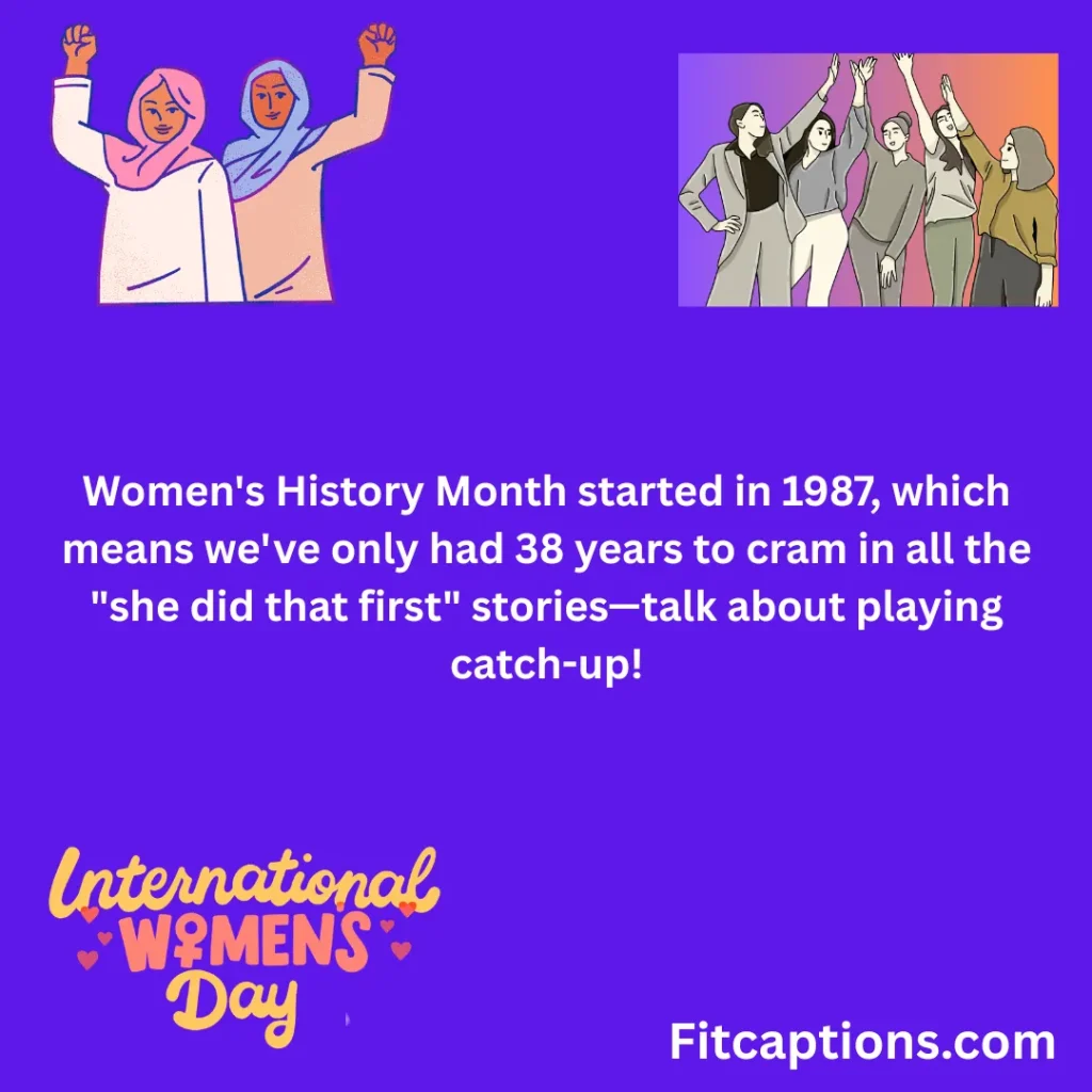 "Women’s History Month Facts"
