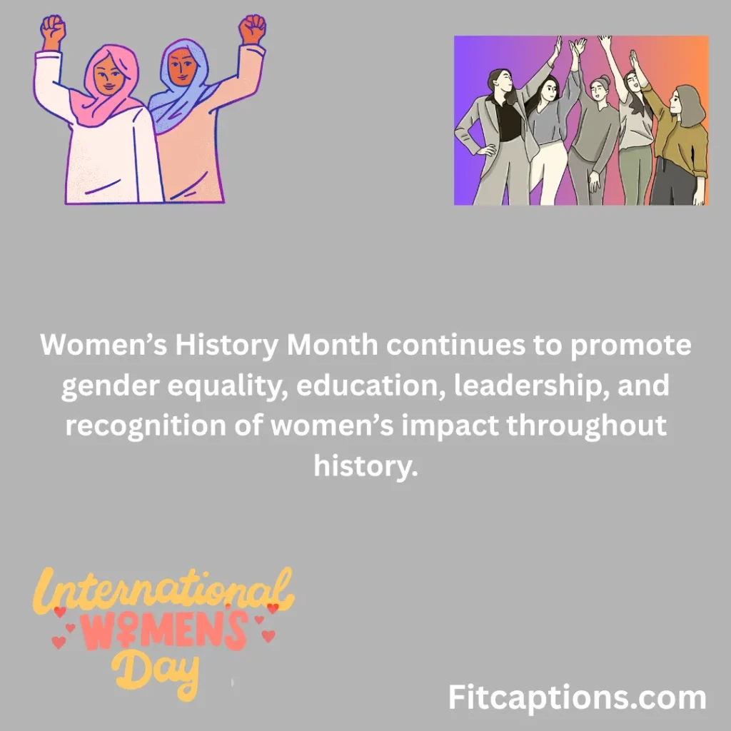"Women’s History Month Facts"