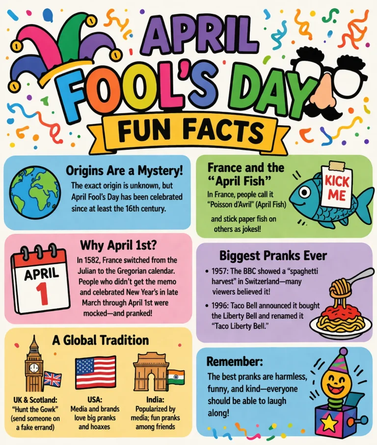 "April Fools Day Fun Facts"