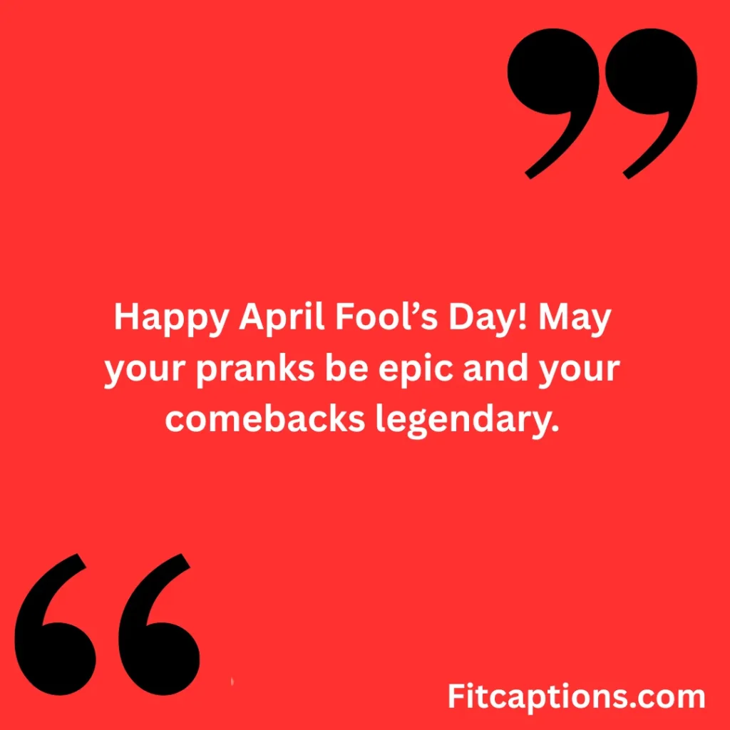 "April Fool's Day Sayings"