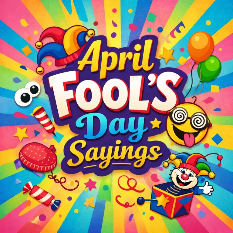 "April Fools Day Sayings"
