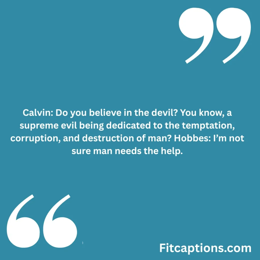 119+ Calvin And Hobbes Funny Quotes Every Fan Should Read at Least Once (2026) "Calvin And Hobbes Funny Quotes"