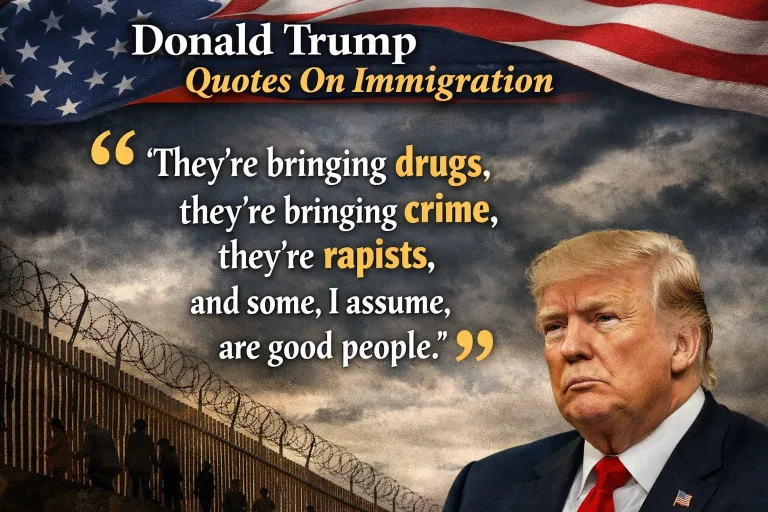 "Donald Trump Quotes on Immigration"