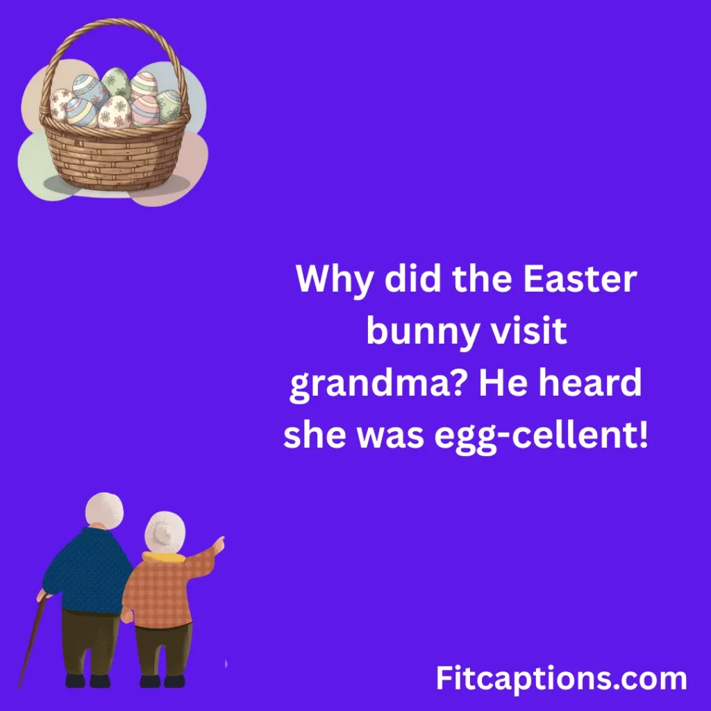 "Easter jokes for seniors"