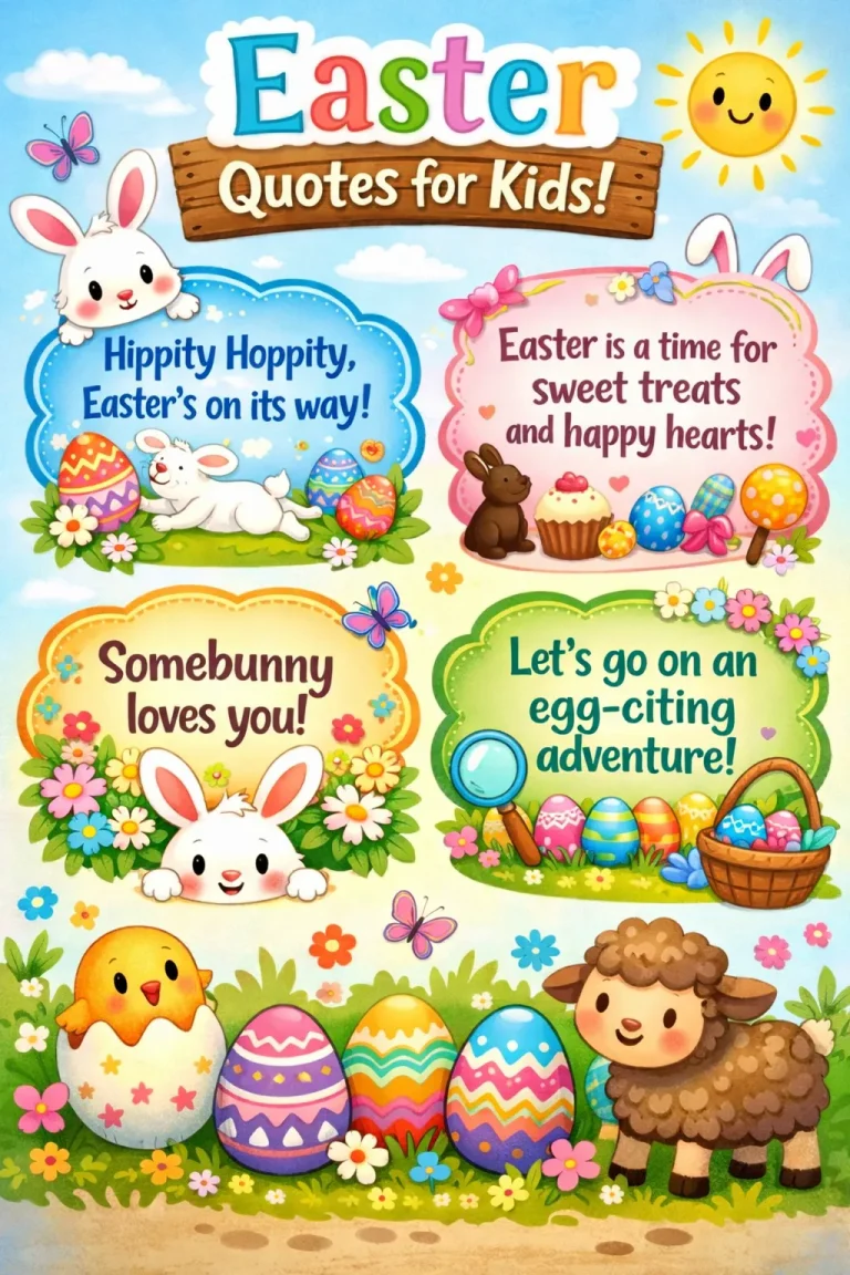 "Easter Quotes For Kids "