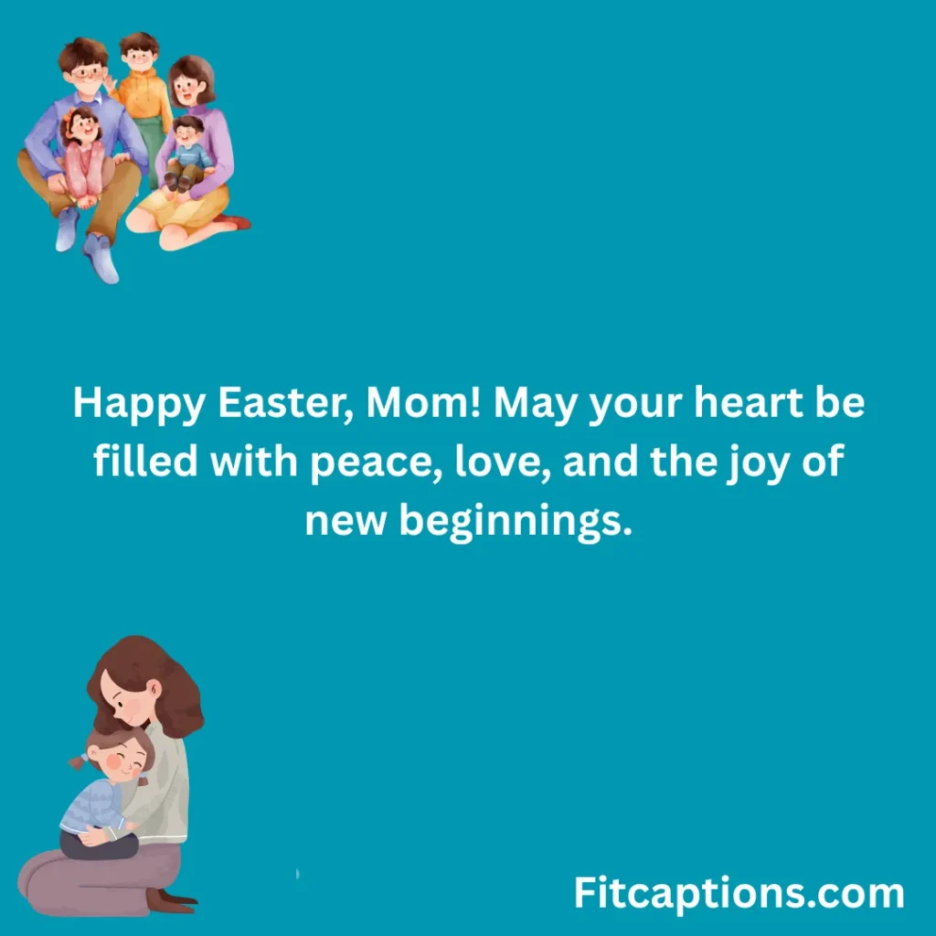 "Easter Wishes for Mom"